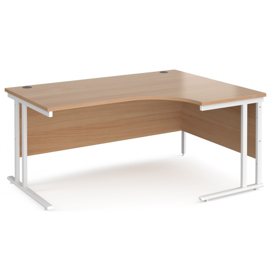 Maestro Cantilever Ergonomic Corner Office Desk